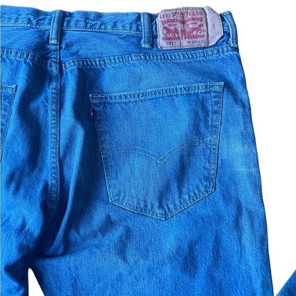 Levis Straight Leg Jeans Mens Size 40 - Picture 4 of 10
